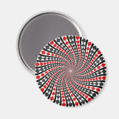 Spiral van Kaart afspelen: Magneet (Voorkant / Achterkant)