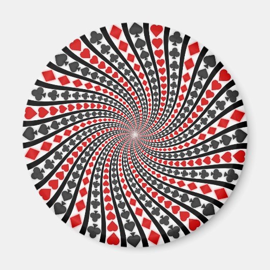 Spiral van Kaart afspelen: Magneet (Voorkant)