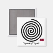 Spiral van Spirit Magneet (Voorkant / Achterkant)