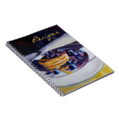 Spiral voor laptops - Recipes (pannenkoeken) Notitieboek (Rechterzijde)