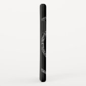 Spiral voor pi-cijfers op zwart Case-Mate iPhone case (Achterkant/rechts)