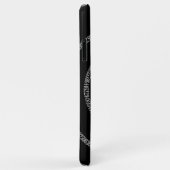 Spiral voor pi-cijfers op zwart Case-Mate iPhone case (Achterkant/rechts)