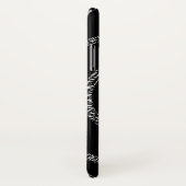 Spiral voor pi-cijfers op zwart Case-Mate iPhone case (Achterkant / rechts)