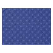 Spiral voor Pi-nummers op Navy Blue Decor Tafelkleed (Voorkant (Horizontaal))