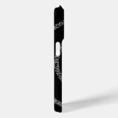 Spiral voor Pi op Solid Black Case-Mate iPhone Case (Achterkant / Rechts)