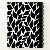 Spiral voor zwart-wit Notitieboek (Achterkant)