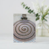 Spiral Water Fountain - Koln, Briefkaart van Duits (Staand voorkant)