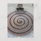 Spiral Water Fountain - Koln, Briefkaart van Duits (Voorkant)