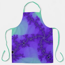 Spiral Waves Fractal Apron Schort