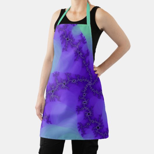 Spiral Waves Fractal Apron Schort (Insitu)