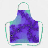 Spiral Waves Fractal Apron Schort (Voorkant)