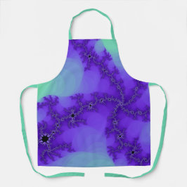 Spiral Waves Fractal Apron Schort