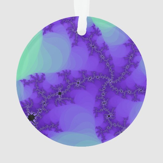 Spiral Waves Fractal Ornament (achterkant)