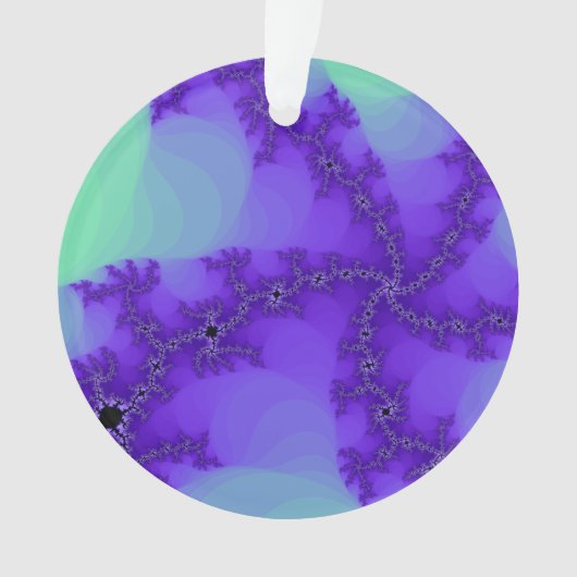 Spiral Waves Fractal Ornament (voorkant)