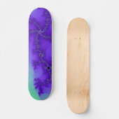 Spiral Waves Fractal Skateboard Deck (Voorkant)