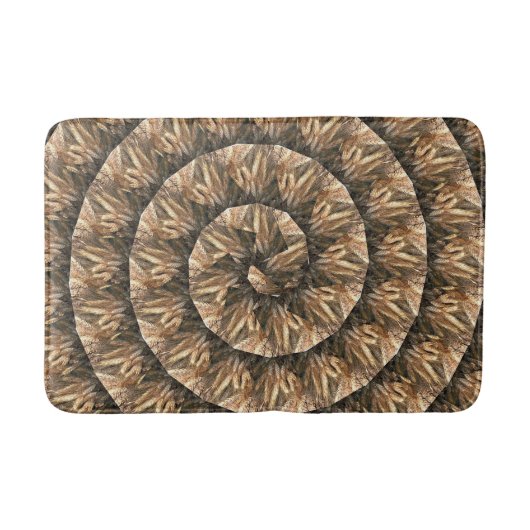 Spiral Wheat Pattern Badmat (Voorkant)