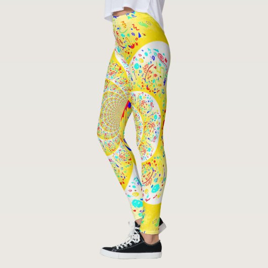 Spiral Yellow Leggings (Links)