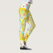 Spiral Yellow Leggings (Rechts)
