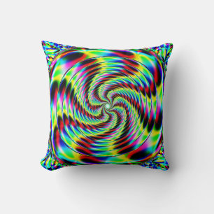 Spiral zigzag kussen