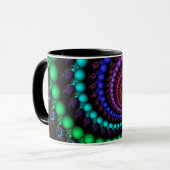 Spirale fractale regenboogMok Mok (Voorkant links)