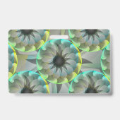 Spirale haai door Kenneth Yoncich Badge (Achterkant)