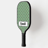 Spirale haai door Kenneth Yoncich Pickleball Paddle (Links)