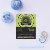 Spirale hypnose, Hypnotist Event Entertainer Flyer (Enkel)