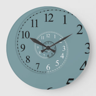 Spirale klok. Dag en nacht Grote Klok