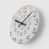 Spirale klokklep Stand wandklok medium (Hoek)