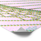 Spirale kralen poster (Hoek)