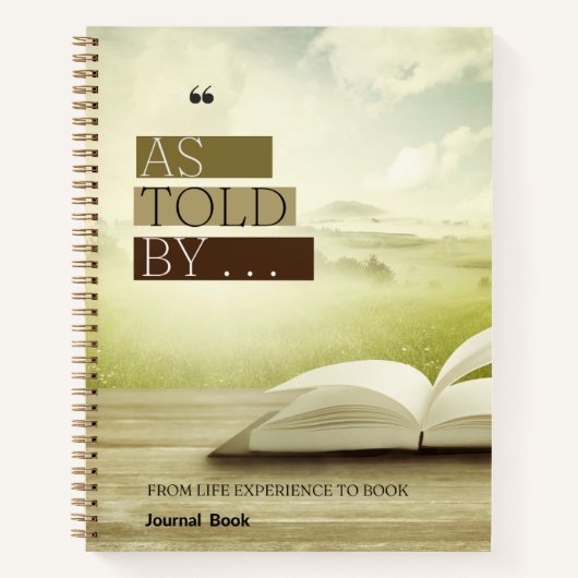 spirale noot notitieboek (Voorkant)