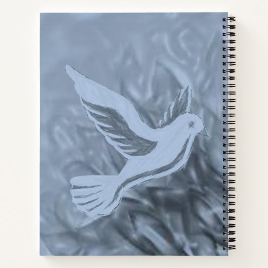 Spirale Notitieboek Dove (Achterkant)