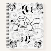 Spirale Notitieboek-kleurschildpadden Notitieboek (Voorkant)