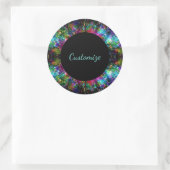 Spirale Stickers van glas (Tas)