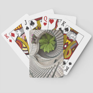 Spirale trap in het Embarcadero-centrum Speelkaarten