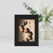 Spiraled Clay Wind Chimes nog steeds Life Miss You Briefkaart (Staand voorkant)