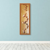Spiraled Clay Wind Chimes still Life Canvas Afdruk (Insitu (Houten vloer))