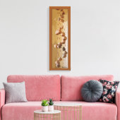 Spiraled Clay Wind Chimes still Life Canvas Afdruk (Insitu (Woonkamer))