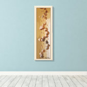 Spiraled Clay Wind Chimes still Life Canvas Afdruk (Insitu (Houten vloer))