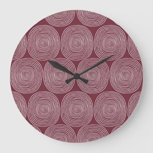 Spiraled Whimsy: artistieke  compositie Grote Klok (Voorkant)