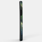 Spiralen Blauwgroen Beige Groene Abstracte Fractal Case-Mate iPhone Case (Achterkant/rechts)