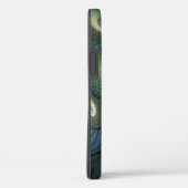 Spiralen Blauwgroen Beige Groene Abstracte Fractal Case-Mate iPhone Case (Achterkant / Rechts)