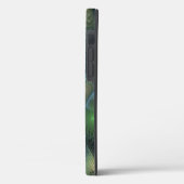 Spiralen Blauwgroen Beige Groene Abstracte Fractal Case-Mate iPhone Case (Achterkant / Links)