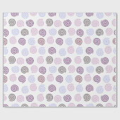 Spiralen Cadeaupapier (Vlak)