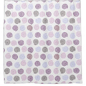 Spiralen Douchegordijn (Voorkant)