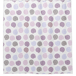 Spiralen Douchegordijn