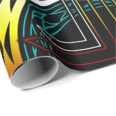 Spiralen en diamanten in sterburst cadeaupapier (Rol Hoek)