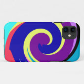 Spiralen kleur Case-Mate iPhone case (Achterkant (horizontaal))