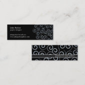 Spiralen Mini Visitekaartje (Voorkant / Achterkant)