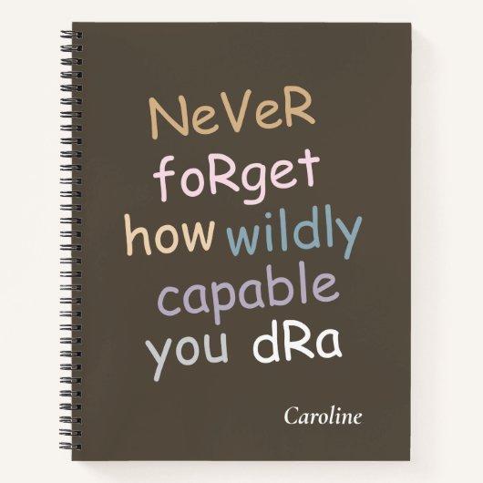 Spiralen notitieboeken | Zachte kaft dagboek | Ins (Voorkant)